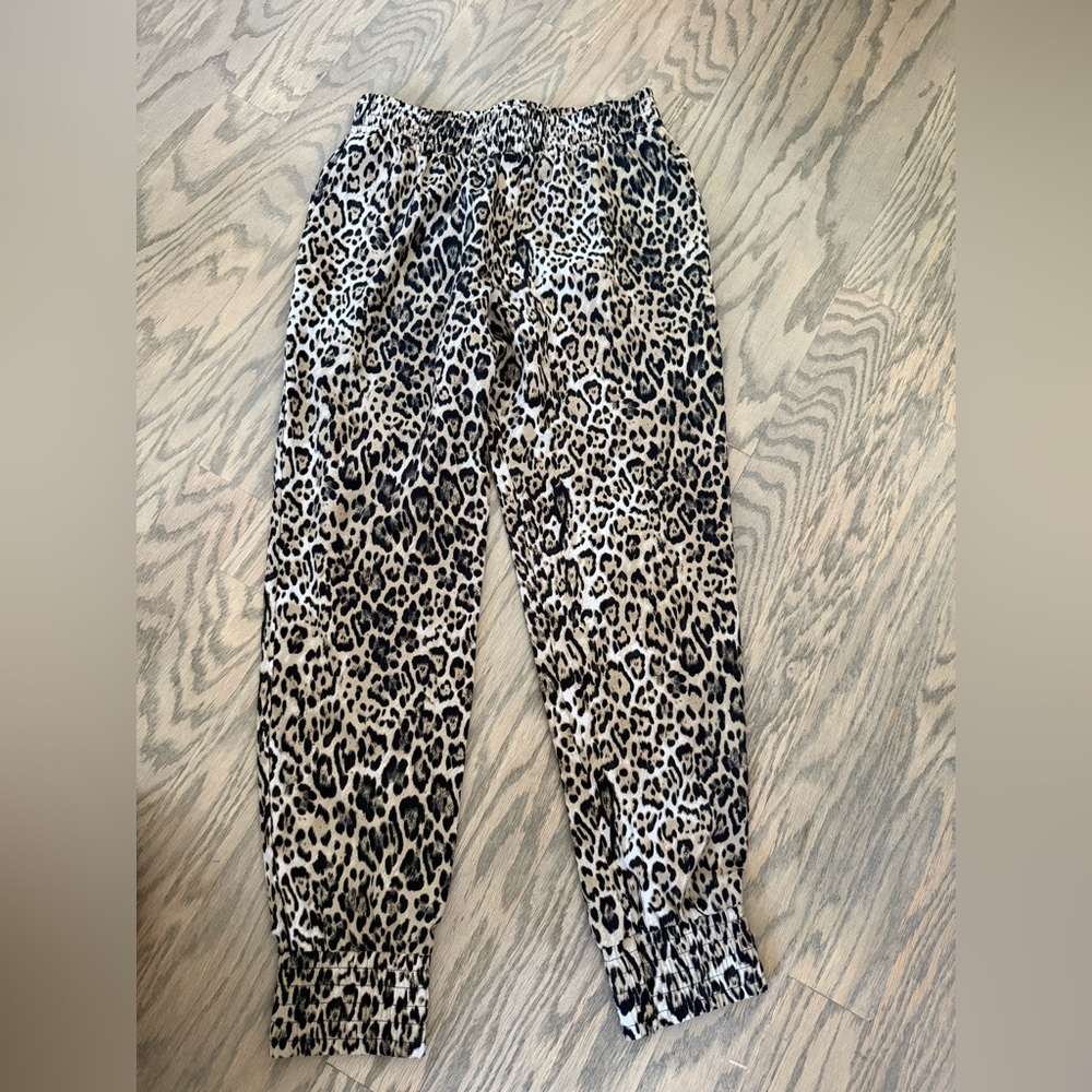 Womens’ Aqua Animal Print Pants